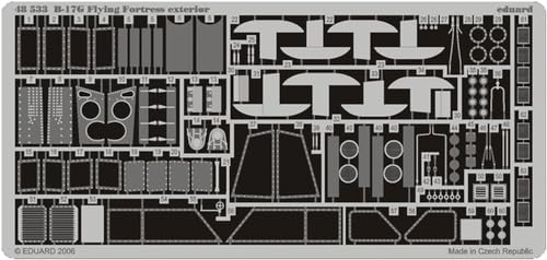 Eduard Accessories 48533 Modellbauzubehör B-17G Flying Fortress Äußeres für Revell/Monogram Bausatz von Eduard Accessories