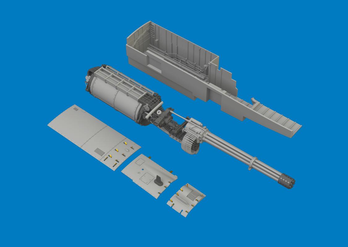 A-10C - Rotary cannon bay - Print [GWH] von Eduard