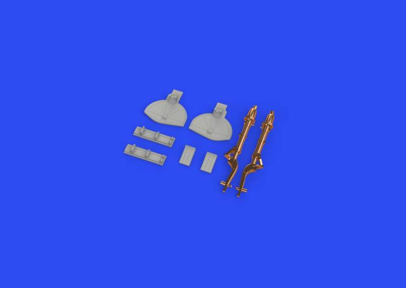 A6M2 - Undercarriage legs BRONZE [Eduard] von Eduard