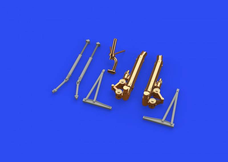 Boeing B-17F Flying Fortress - Undercarriage legs BRONZE [HKM] von Eduard