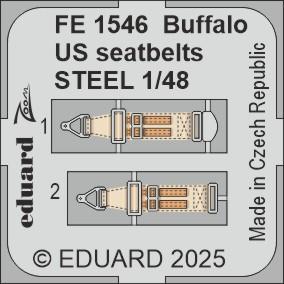 Buffalo - US Seatbelts - Steel [Tamiya] von Eduard