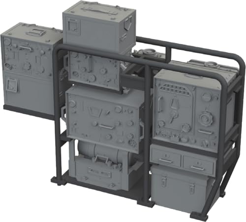EDU635039 EDU635039 1/35 Sd.Kfz.251/6 C-Type Radio (für Dragon) Kunststoff Modellteile von Eduard