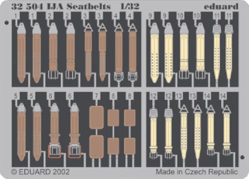 Eduard Accessories 32504 Modellbauzubehör Seatbelts IJA Eduard Accessories 32504 Modellbauzubehör Seatbelts IJA von Eduard