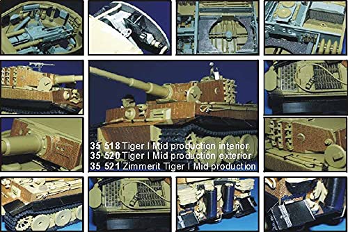 Eduard Accessories 35521 Modellbauzubehör SD.Kfz 181 Tiger I Zimmerit Eduard Accessories 35521 Modellbauzubehör SD.Kfz 181 Tiger I Zimmerit von Eduard Accessories