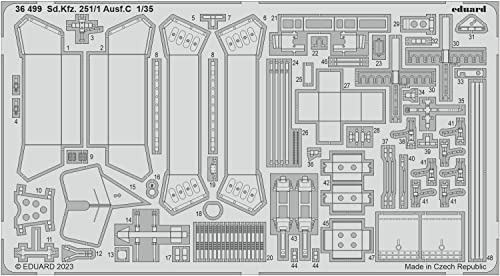 Eduard Accessories 36499 - 1:35 Sd.Kfz. 251/1 Ausf.C 1/35 ACADEMY - Neu Eduard Accessories 36499 - 1:35 Sd.Kfz. 251/1 Ausf.C 1/35 ACADEMY - Neu von Eduard