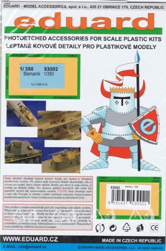 Eduard Accessories 53002 Modellbauzubehör Schlachtschiff Bismarck Fotoätzsatz Eduard Accessories 53002 Modellbauzubehör Schlachtschiff Bismarck Fotoätzsatz von Eduard