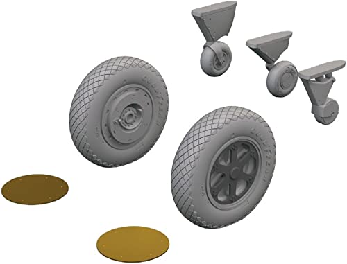 Eduard Accessories 648816 - 1:48 F4F-4 wheels late for EDUARD - Neu von Eduard