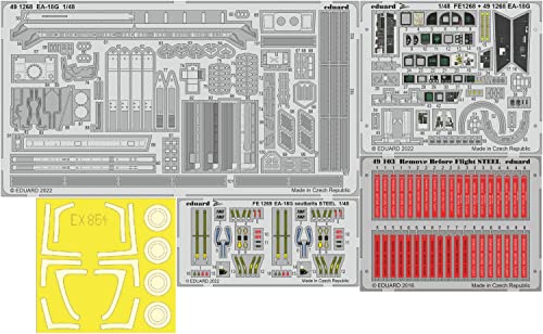 Eduard Accessories EDBIG49332 Eduard Big Ed 1:48-EA-18G (Hobbyboss) Maßstab Modell Zubehör Set von Eduard