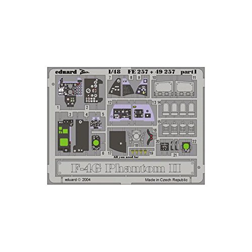 Eduard Accessories FE257 Modellbauzubehör F-4G Phantom II von Eduard Accessories