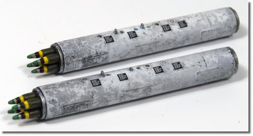 Eduard EDB648226 Brass 1:48 -LAU-10/A Zuni Rocket Pod Kit, Various. Eduard EDB648226 Brass 1:48 -LAU-10/A Zuni Rocket Pod Kit, Various. von Eduard