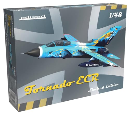 Eduard EDK11154 Kit 1:48 Ltd EDT-Tornado ECR Modell, geformte Farbe von Eduard