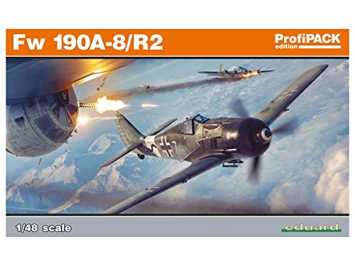 Eduard EDK82145 Kit 1:48 Profipack-Fw 190A-8/R2 Modell, div. von Eduard