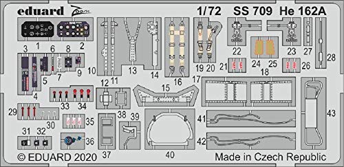 Eduard Accessories SS709 - 1:72 He 162A for Special Hobby - Neu von Eduard