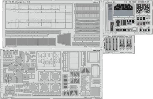Eduard Sprue Brothers 1:48 Big ED Mi-4A Hound Super Detail Set (TRP Kit), EDUBIG49381 von Eduard