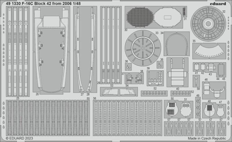 F-16C Block 42 (ab 2006) [Kinetic] von Eduard