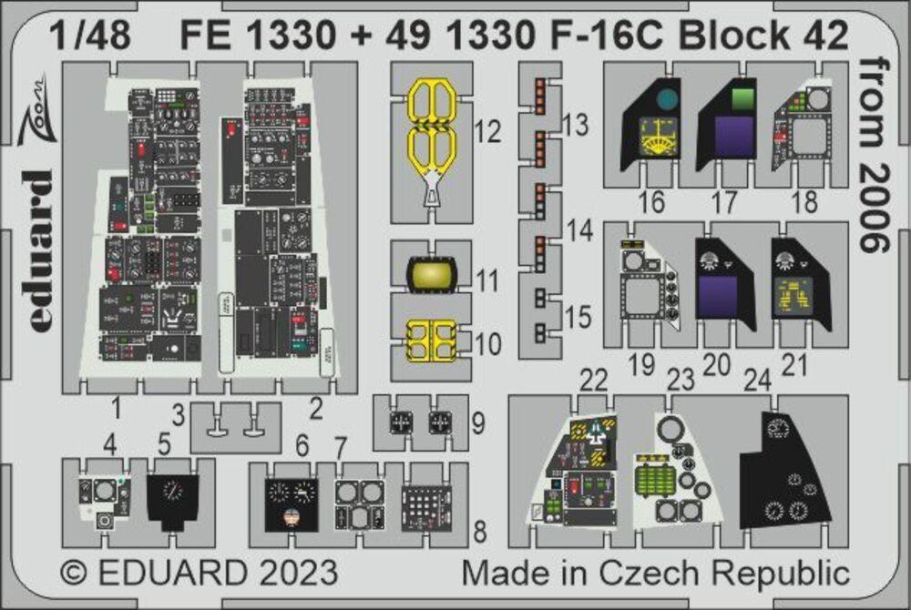 F-16C Block 42 (ab 2006) [Kinetic] von Eduard