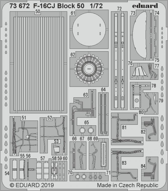 F-16CJ Block 50 [Tamiya] von Eduard