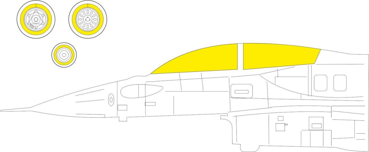 F-16D Block 30/40/50 - TFace [Kinetic] von Eduard