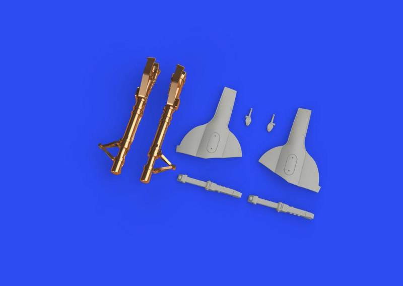 F6F - Undercarriage legs BRONZE [Eduard] von Eduard