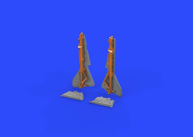 Focke-Wulf Fw 190 A-5 - Undercarriage legs BRONZE [Eduard] von Eduard