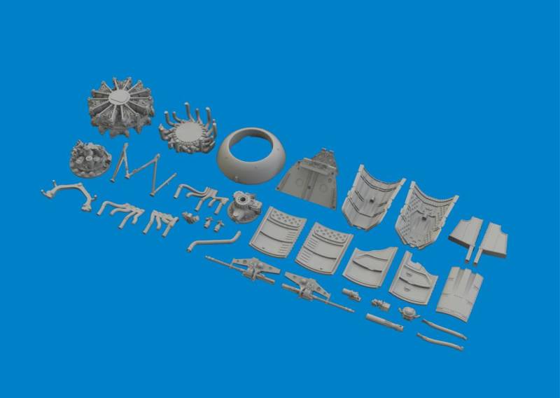 Focke Wulf Fw 190 A-6 - Engine & fuselage guns [Eduard] von Eduard