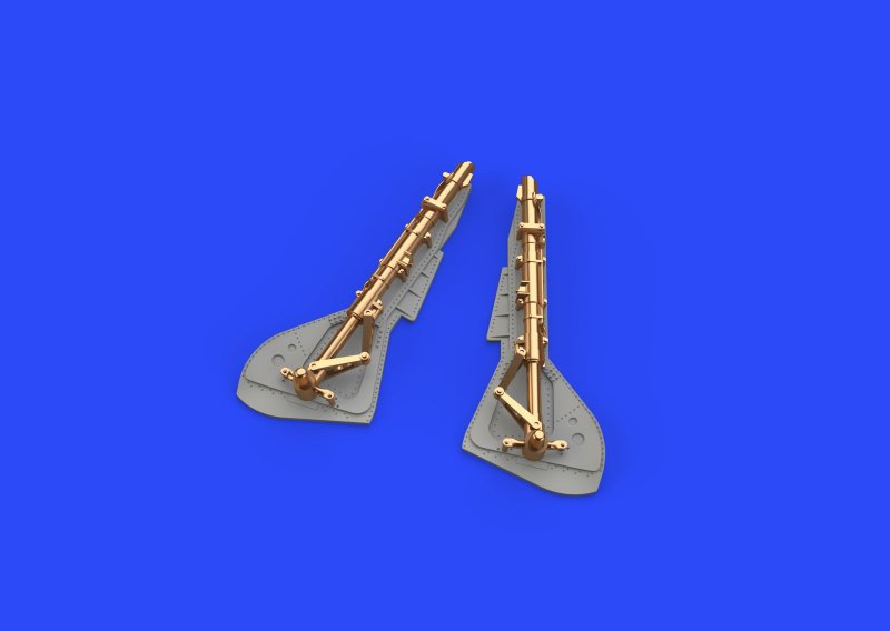 Focke-Wulf Fw 190 A-8/R2 - Undercarriage legs BRONZE [Eduard] von Eduard