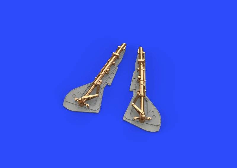 Focke-Wulf Fw 190 A-8/R2 - Undercarriage legs BRONZE [Eduard] von Eduard