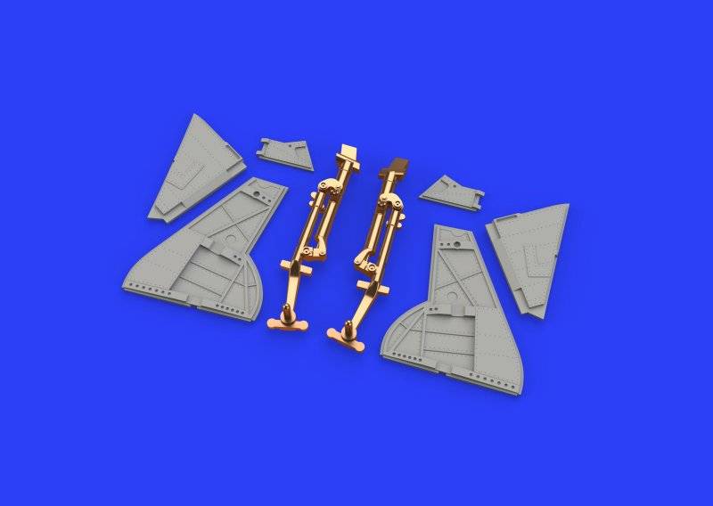 Hawker Tempest Mk.V - Undercarriage legs BRONZE [Eduard] von Eduard
