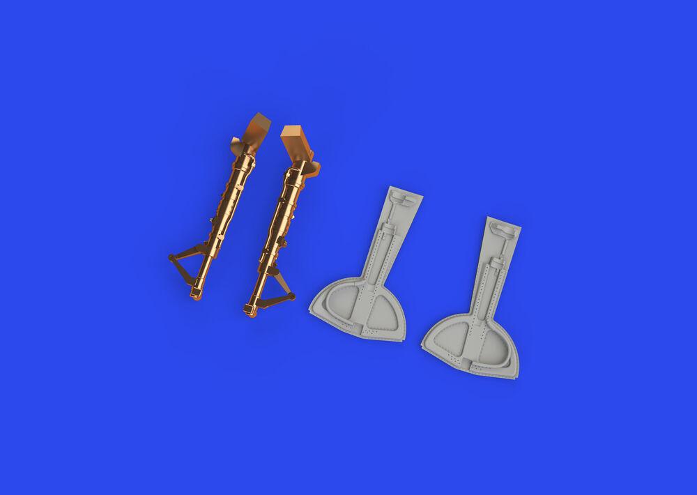 Messerschmitt Bf 109F - Undercarriage legs - Bronze [Eduard] von Eduard