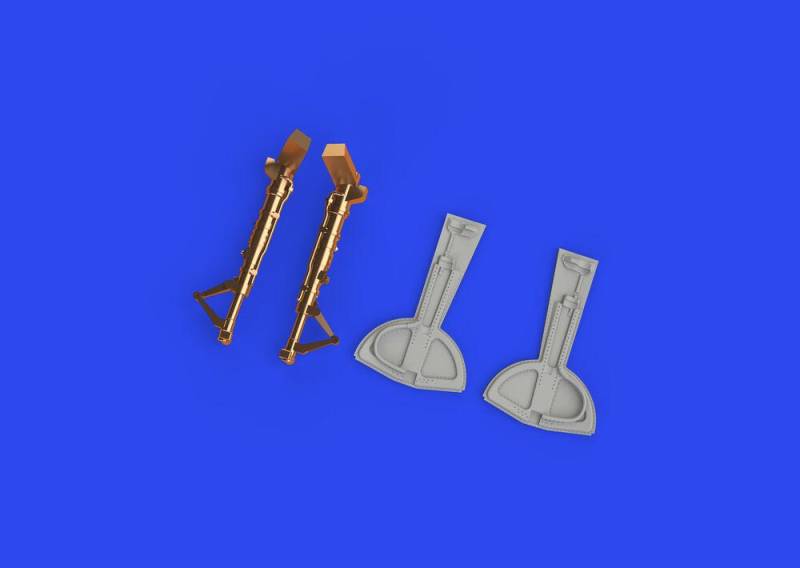 Messerschmitt Bf 109F - Undercarriage legs - Bronze [Eduard] von Eduard