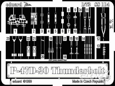 P-47D-20 Thunderbolt [Academy] von Eduard
