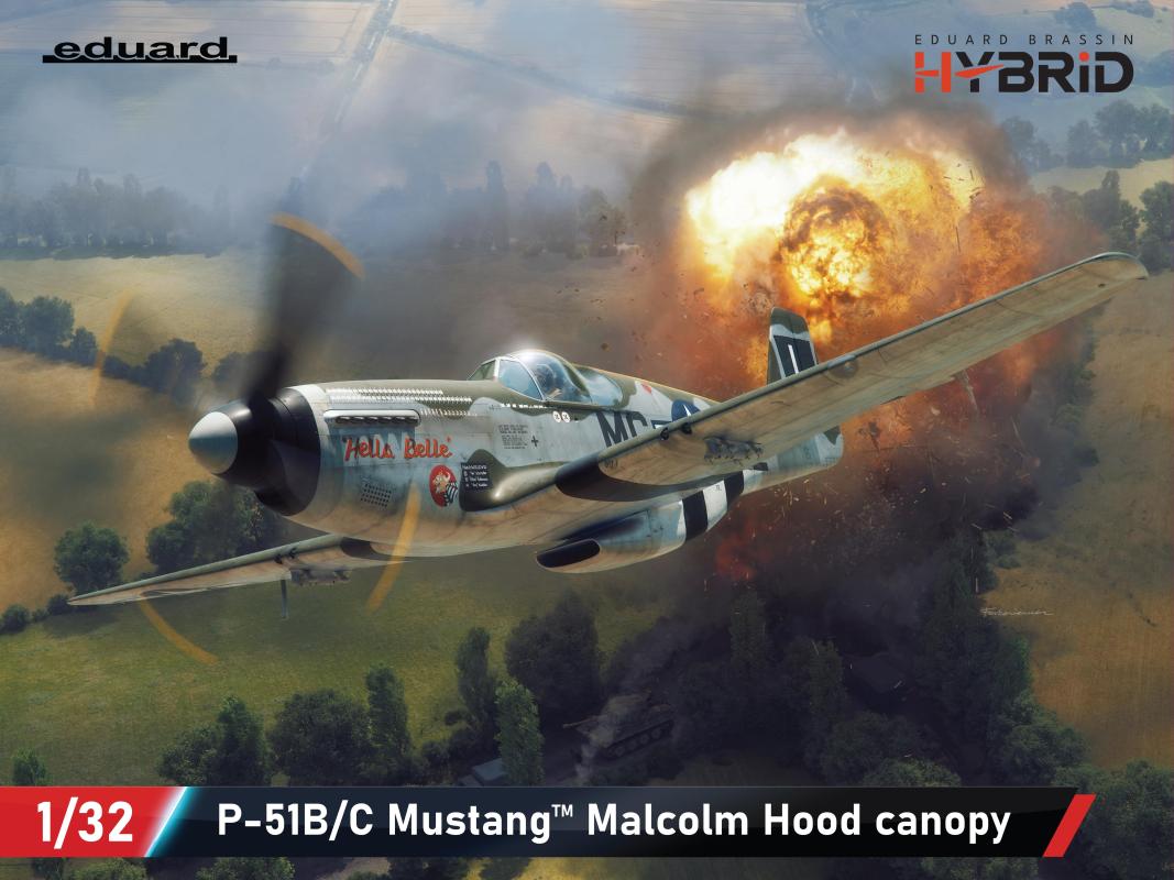 P-51B Mustang - Malcolm Hood canopy P-51B Mustang - Malcolm Hood canopy von Eduard