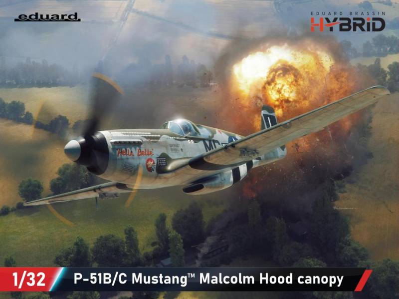 P-51B Mustang - Malcolm Hood canopy P-51B Mustang - Malcolm Hood canopy von Eduard