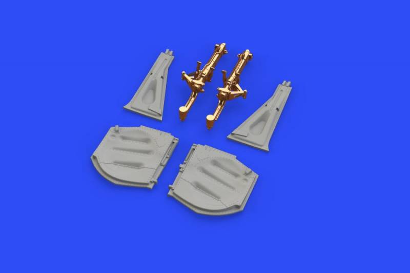 P-51D - Undercarriage legs BRONZE [Eduard] von Eduard