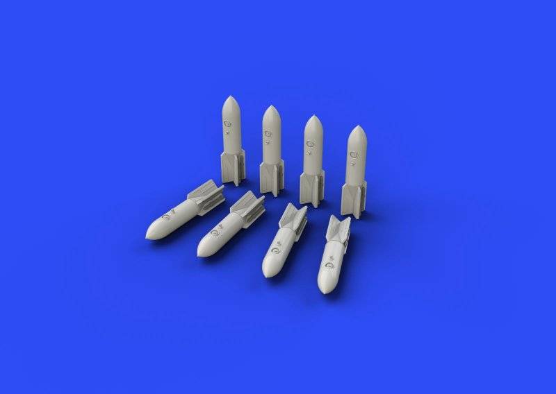 SC 50 German WWII bombs von Eduard