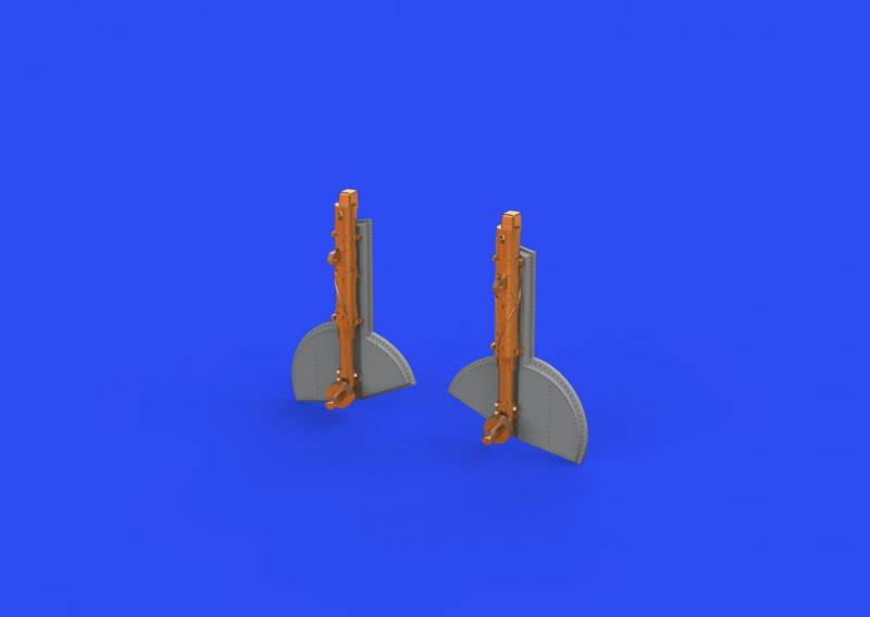Spitfire Mk.Va/b - Undercarriage legs BRONZE [Eduard] von Eduard