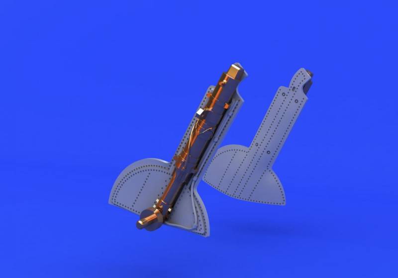 Spitfire Mk.Vc - Undercarriage legs BRONZE [Eduard] von Eduard