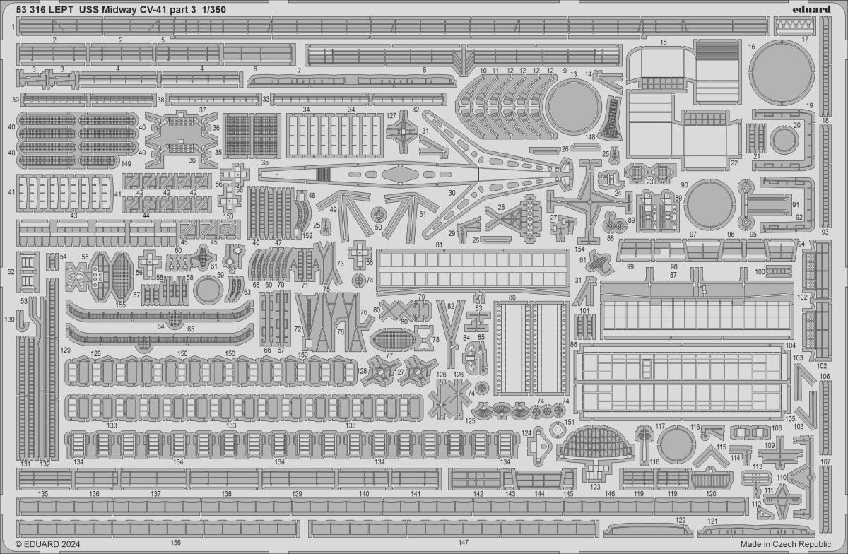 USS Midway CV-41 - Part 3 [Trumpeter] von Eduard