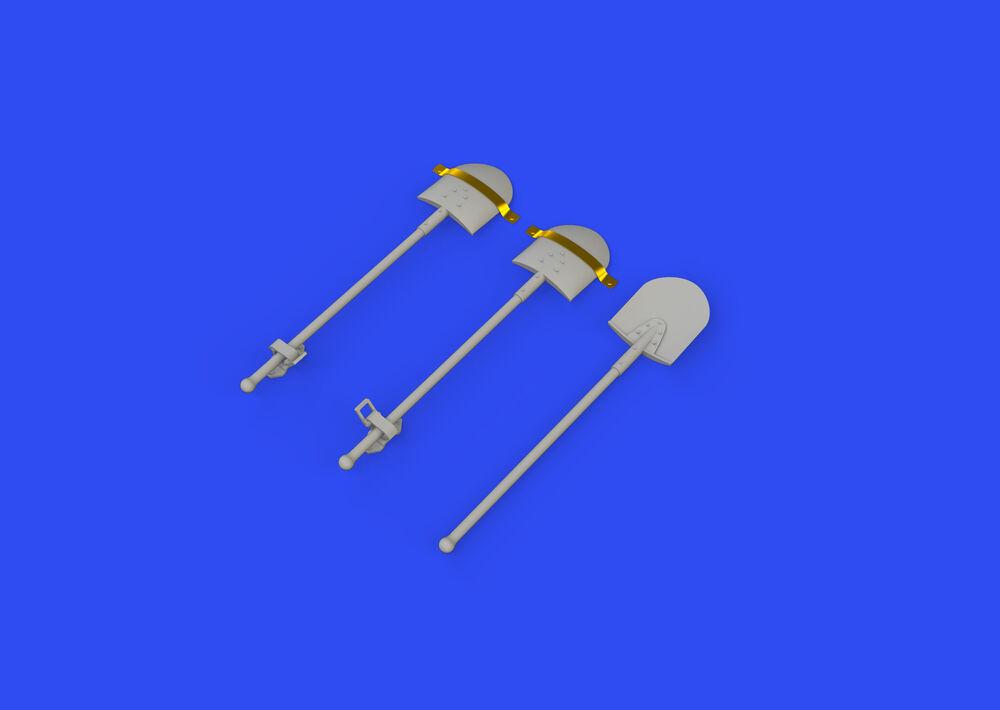 WWII German shovels - Print WWII German shovels - Print von Eduard