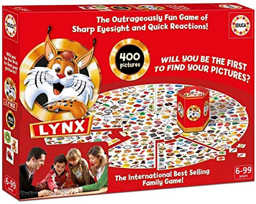 Educa - Lynx 400 Images with App | Lernspiel | Familienspiel ab 6 Jahren (‎17055) von Educa