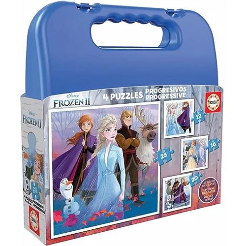 Educa - Progressive Puzzles Frozen II Case 12+16+20+25 (18114) Educa - Progressive Puzzles Frozen II Case 12+16+20+25 (18114) von Educa