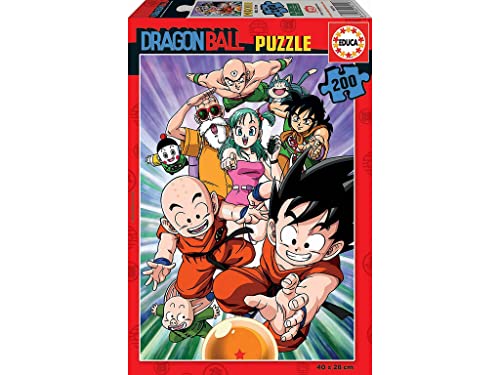 Educa - Puzzle 200 Teile | Dragon Ball. Puzzle 200 Teile für Kinder ab 6 Jahren, Mehrfarbig (18215) von Educa