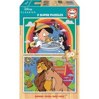 Disney Klassiker 50 Teile Holz von Educa