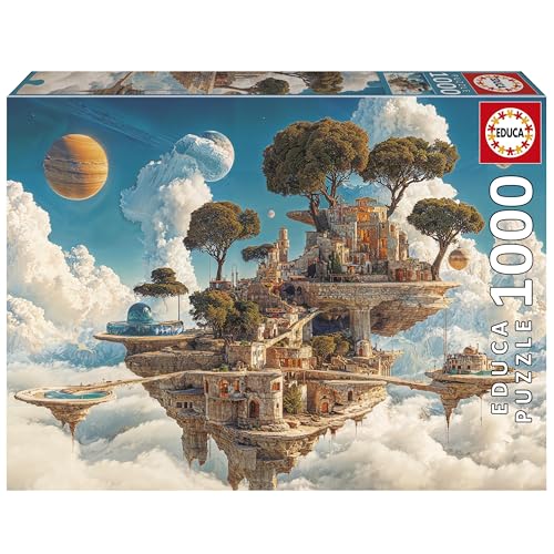 Educa - 1000-teiliges Puzzle für Erwachsene | Wolkenkönigreich. Inklusive Fix Puzzle-Kleber. Maße: 68 x 48 cm. Ab 14 Jahren (20231) von Educa