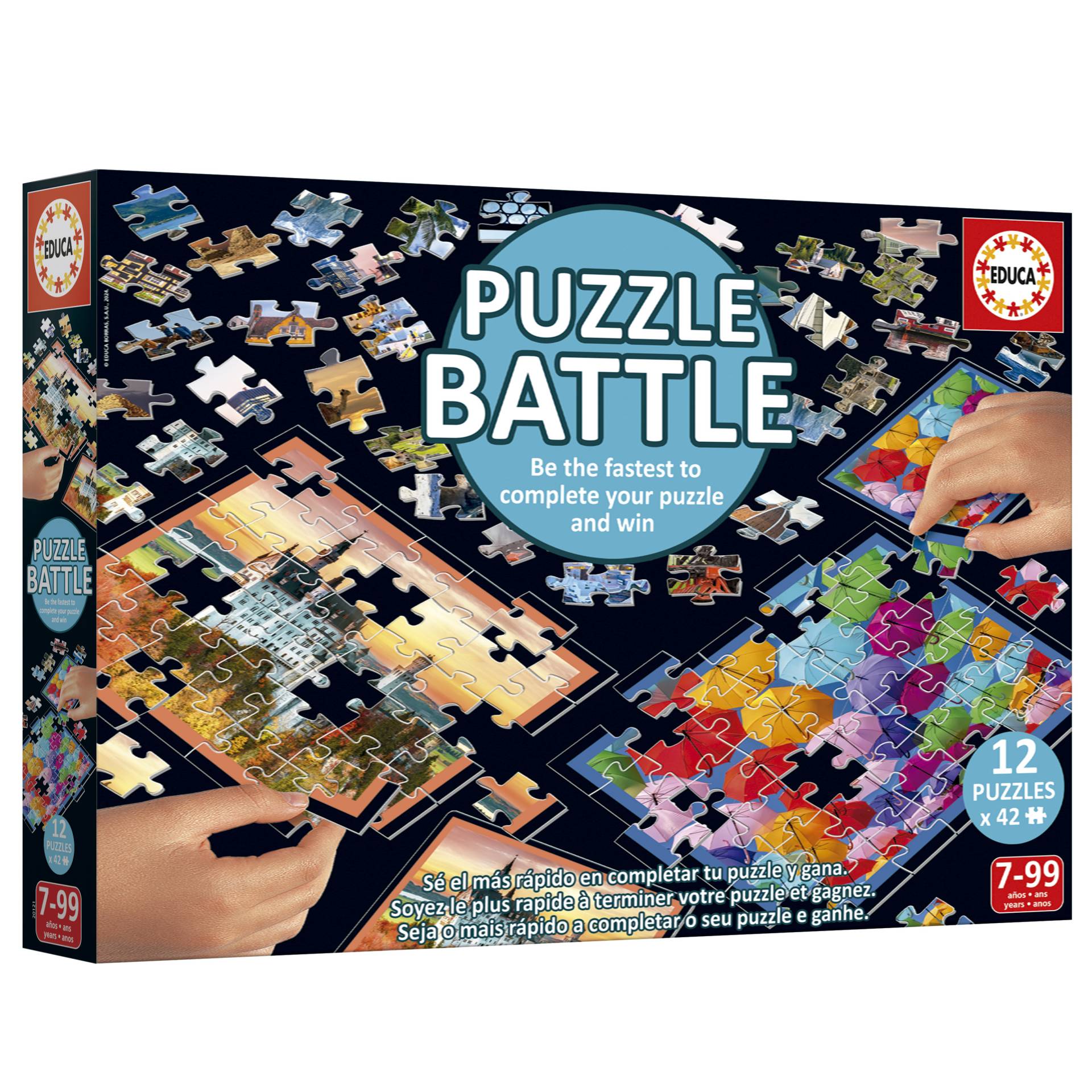 Educa 12 Puzzles - Puzzle Battle Travel 12 Teile Puzzle Educa-20121 Educa 12 Puzzles - Puzzle Battle Travel 12 Teile Puzzle Educa-20121 von Educa