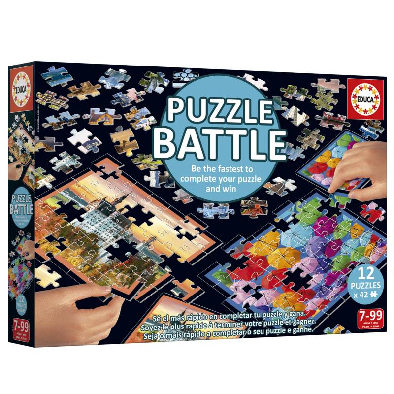 Educa 12 Puzzles - Puzzle Battle Travel 12 Teile Puzzle Educa-20121 Educa 12 Puzzles - Puzzle Battle Travel 12 Teile Puzzle Educa-20121 von Educa
