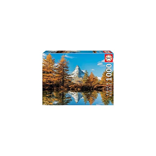 Educa 17973, Matterhorn im Herbst, 1000 Teile Puzzle für Erwachsene und Kinder ab 10 Jahren, Alpen, Berge, Schweiz Educa 17973, Matterhorn im Herbst, 1000 Teile Puzzle für Erwachsene und Kinder ab 10 Jahren, Alpen, Berge, Schweiz von Educa