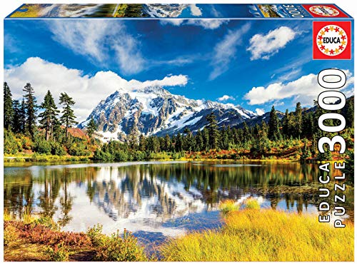 Educa 18011, Mount Shuksan, 3000 Teile Puzzle für Erwachsene und Kinder ab 14 Jahren, Washington, USA, Landschaft Educa 18011, Mount Shuksan, 3000 Teile Puzzle für Erwachsene und Kinder ab 14 Jahren, Washington, USA, Landschaft von Educa