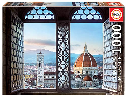 Educa 18460, Sicht auf Florenz, 1000 Teile Puzzle für Erwachsene und Kinder ab 10 Jahren, Toskana, Italien Educa 18460, Sicht auf Florenz, 1000 Teile Puzzle für Erwachsene und Kinder ab 10 Jahren, Toskana, Italien von Educa