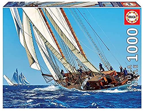 Educa 18490, Yacht, 1000 Teile, Puzzle für Erwachsene und Kinder ab 10 Jahren von Educa